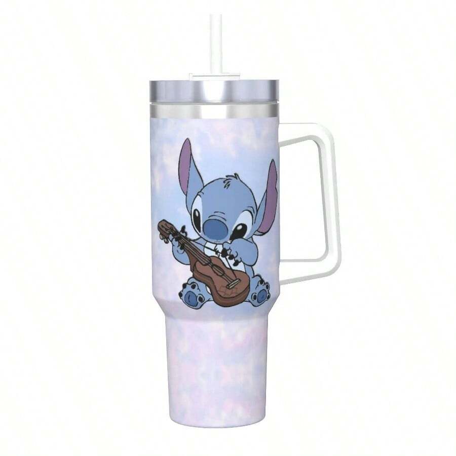 Lilo Stitchs Tumbler Vacuum Insulated Cartoon Thermal Cup Vacuum Flask Car Mugs Bottle, 40oz - 3 + ONE SIZE - View 1