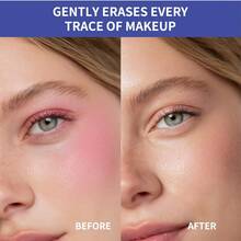 100ml Oil-Free Eye Makeup Remover, Gently Removes Stubborn Waterproof Mascara, Mild And Effective, Non-Greasy, Skin-Friendly Cleansing - Blue - View 9