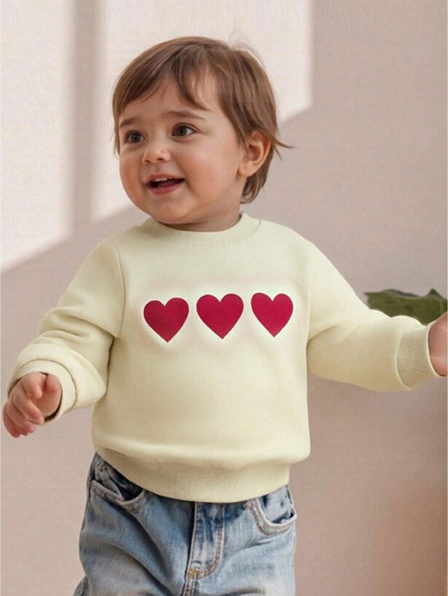 Baby Girls Sweatshirts - Khaki - View 1