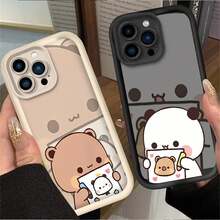 2026Cute BuBu DuDu Couple Case For  16 16E 15 14 13 12 11 Pro Max X XS X S Max XR SE 2020 SE4 7 8 Shockproof Silicone Cover.Christmas Accessories.Christmas Girlfriend Or Boyfriend Christmas Day Christmas Phone Cases Funda Para  An Excellent Gift For Friends Christmas Decorations Navidad Bear Phone Case Anime Mobile Phone Case Christmas Phone Case Christmas Mobile Phone Case Fall Stocking Stuffers Santa Claus Mobile Phone Case Green Haired Monster Christmas>Decoration Rilakkuma Cover De   17 - 5 - 查看 7