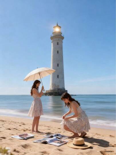 1-4 Vintage White Creative Women's Blank Paper Sun Umbrellas - Wooden Handle, No Power Needed, Perfect For Weddings, Photoshoots, Makeup, Parties, Beach Decorations. Wedding Favors, Bridesmaids' Decorative Umbrellas, Vintage Paper Fans.