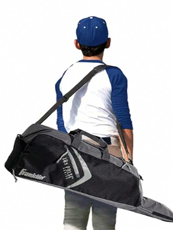 Franklin Sports JR3 Pulse Bolsa para Equipo Deportivo – Bolsa para béisbol, T-Ball y Softball – sostiene Bate, Casco y Guante