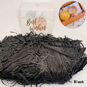 1 pieza, 10g, 50g, 100g, 150g Papel picado para relleno de envoltura de regalo, adecuado para embalaje de regalos, relleno de cestas, fiestas, Año Nuevo, cumpleaños, boda, aniversario, papel picado arrugado, rafia, protección de regalos frágiles, confeti de papel de alta calidad, adecuado para cumpleaños, bodas, celebraciones - Suministros de embalaje decorativo, decoración de eventos | Colores vibrantes | Multicolor