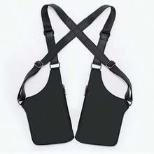 Vest Backpack Outdoor Vest Bag 2025 Brand New Sports Casual Backpack Cool And Fashionable Chest Bag - Black - View 3