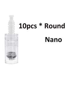 Agujas de repuesto Derma Ultima A1/A6/A10/M5/M7/N2 - 12-42 agujas/Nano redondo (estilo bayoneta) compatible con bolígrafo eléctrico de microagujas, Dr.Pen - Multicolor - Ver 26
