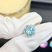 Titanium Steel Gradient Handheld Flower Impression Style Earrings Ear Piercing Care Anti-Allergy Irregular Shape Earrings Ear Cartilage Helix Studs - 8. (1 Piece) Sunset Maple Syrup - View 5