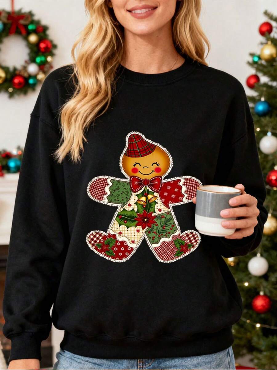 Women Sports Sweatshirts - Black - View 1