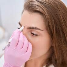 100/50/20pcs Pink Disposable PVC Rubber Gloves, Waterproof Household Cleaning Gloves, Elastic Fit, Non-Slip Fingertips, Durable, Suitable For Housework, Beauty, Arts And Crafts - Pink - View 5