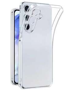 兼容三星 Galaxy S25/S25PLUS/S25 Ultra/A16/A36/A26/A56/A50/A12/A32/A52/A72/A51/A21S/A13/A14/S24/S24PLUS/S24Ultra/S20/S23/S22/A53/S20FE/S21，兼容小米 11/12Pro/12/12X/13Pro/14Pro/15Pro/X3pro，兼容红米 10/9/Note9/12c/Note11pro/Note8Pro/9C/9a，简约纯色透明防震手机壳，国际版，非国内版 - 無色 - 查看 3