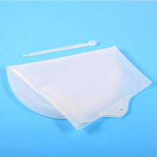 EstiloHaofy Bolsa para amasar Masa de Silicona Suave, Bolsa para Mezclar harina de Silicona de Grado alimenticio Reutilizable Herramienta para Mezclar harina para Masa de repostería, Bolsa para marinarVersión mejorada - 1 - Ver 5