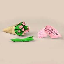 1 Pc Write Me Roses: 12 Personalized Paper Rose Bouquet Kit | Gift Box Included