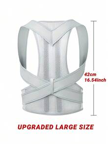 2025 New 1-Piece Adjustable Shoulder Strap Unisex Back Support, Fully Adjustable For Comfort & Breathability, Enhances Body Confidence, Lightweight & Flexible For Daily Wear, Office, Workout, Fitness, Waist Trainer - Multicolor - View 13