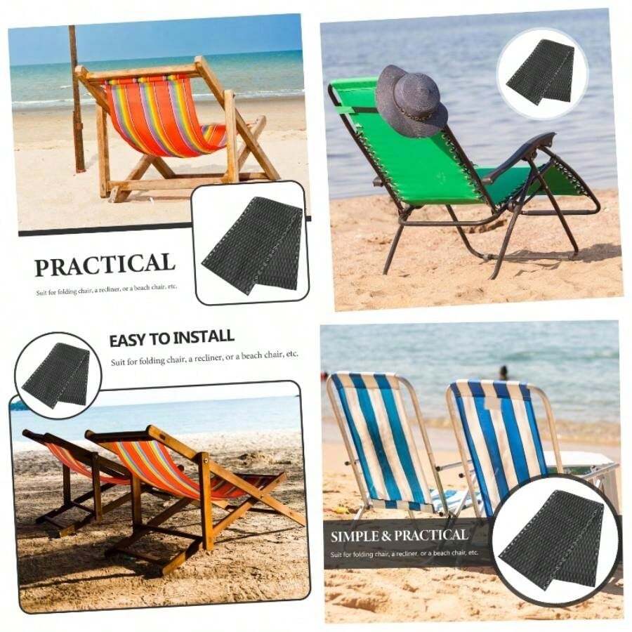 Tela Repuesto Silla Exterior Accesorio Tumbona Resistente y Fcil Transportar - Colores Surtidos - Ver 1