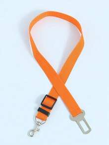 1件装宠物车载安全牵引绳，可伸缩狗狗车载安全带，宠物用品