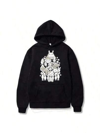 Sudaderas con capucha estampadas para mujeres y hombres, sudadera, sudadera navideña 2025 para hombres, sudaderas con gráficos de algodón, sudaderas con gráficos de Studio , Mi vecino, El viaje de Chihiro, Kiki, sudaderas con capucha con estampados de anime japonés , sudaderas con capucha estampadas para hombres y mujeres, sudadera vintage unisex con bolsillos, manga larga, parte superior casual para hombres y mujeres, sudaderas y sudaderas con estampados divertidos, ropa de calle para primavera, otoño e invierno para hombre y mujer, parte superior de manga larga, sudaderas para hombres y mujeres, ropa de otoño para mujer, sudaderas, suéteres para mujer, ropa navideña para mujer, ropa de Acción de Gracias para mujer, ropa de invierno para mujer, ropa de invierno para mujer, sudadera navideña, ropa de hombre, sudaderas para hombre, sudaderas para hombre, sudadera negra, ropa de hombre, Y2k, ropa de otoño para hombre, sudaderas de algodón, tops de alta calidad, regalo para hombres y muje