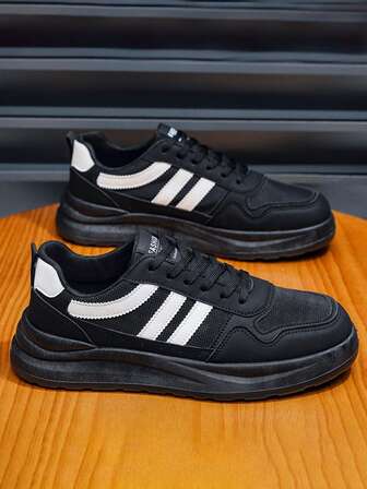 Men's Autumn New Mesh Breathable Lightweight Soft Sole Running Shoes, Casual Versatile Sneakers