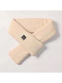 Unisex USB Heated Scarf, 100% Polyester Knit, 3 Heat Settings, Washable, Portable Electric Neck Warmer For Winter, Suitable For All Seasons - Multicolor - View 5