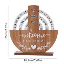 Nordic Minimalist Creative Flip Calendar, Desktop Decorative Calendar, Suitable For Home Living Room, Dining Table, Coffee Table, Office Desk Decor