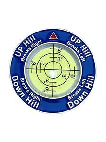 1/2件装专业坡度计、水平仪、球位标记器、高尔夫装备、双面球位标记器、高尔夫标记器、水平标记器、高尔夫配件、户外配件、高尔夫必备品、双面标记器 - 彩色 - 查看 11