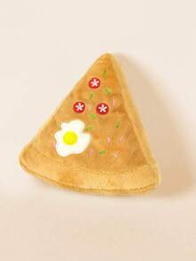 Dog Toys Plush Sound Toys, Squeaking Dog Toys, Bite Resistant And Clean Teeth Plush Sound Toys Dog Chew Toys, Durable Plush Cat And Dog Toys, Hamburger Chicken Legs, French Fries, Pizza Food Styling Series Pet Toys, Pet Dogs Play And Vent - Multicolor - View 11