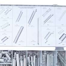 200-Piece Stainless Steel Spring Pin Set – Assorted Slotted Roll Pins In 12 Sizes – Durable Split Dowel & Tension Pins With Portable Storage Case For Mechanical Repairs And DIY Projects - Silver - View 6
