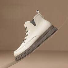 Women Ankle Boots & Booties - K288A米色薄絨 - 查看 2