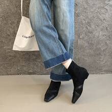 Women Ankle Boots & Booties - 黑色 - 查看 2