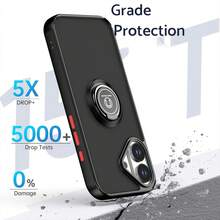 Compatible With Samsung S10/S20/S21/S22/S23/S24/S25 Multifunctional Phone Case (With Kickstand), Shockproof Phone Case + Hidden Kickstand, Suitable For Galaxy A55 5G, A35/A15/S24U, Phone Case Compatible With Samsung, Suitable For Honor 400/Prolite, Suitable For Huawei P20/30/40/50/60/70/80 Phone Case - Baby Blue - View 4