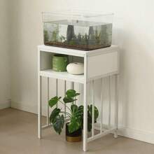 Outdoor Table - White + Metal + Particle Board1 - View 10