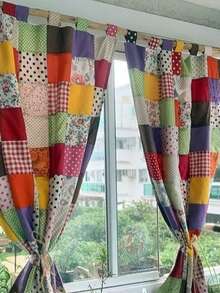 50片/套，25*25厘米/10x10英寸花卉图案布料组合，适合DIY拼布和缝纫，也适合初学者。拼布用品包括格子布、其他布料、缝纫用品和配件。