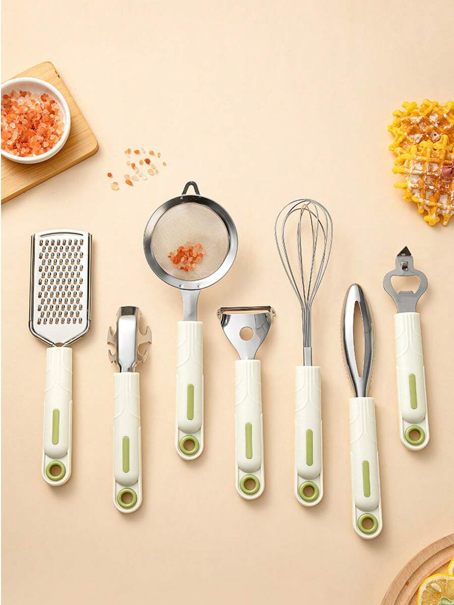 厨房小工具套装，家用削皮器工具套装，厨房用品配件套装 - 彩色 - 查看 1