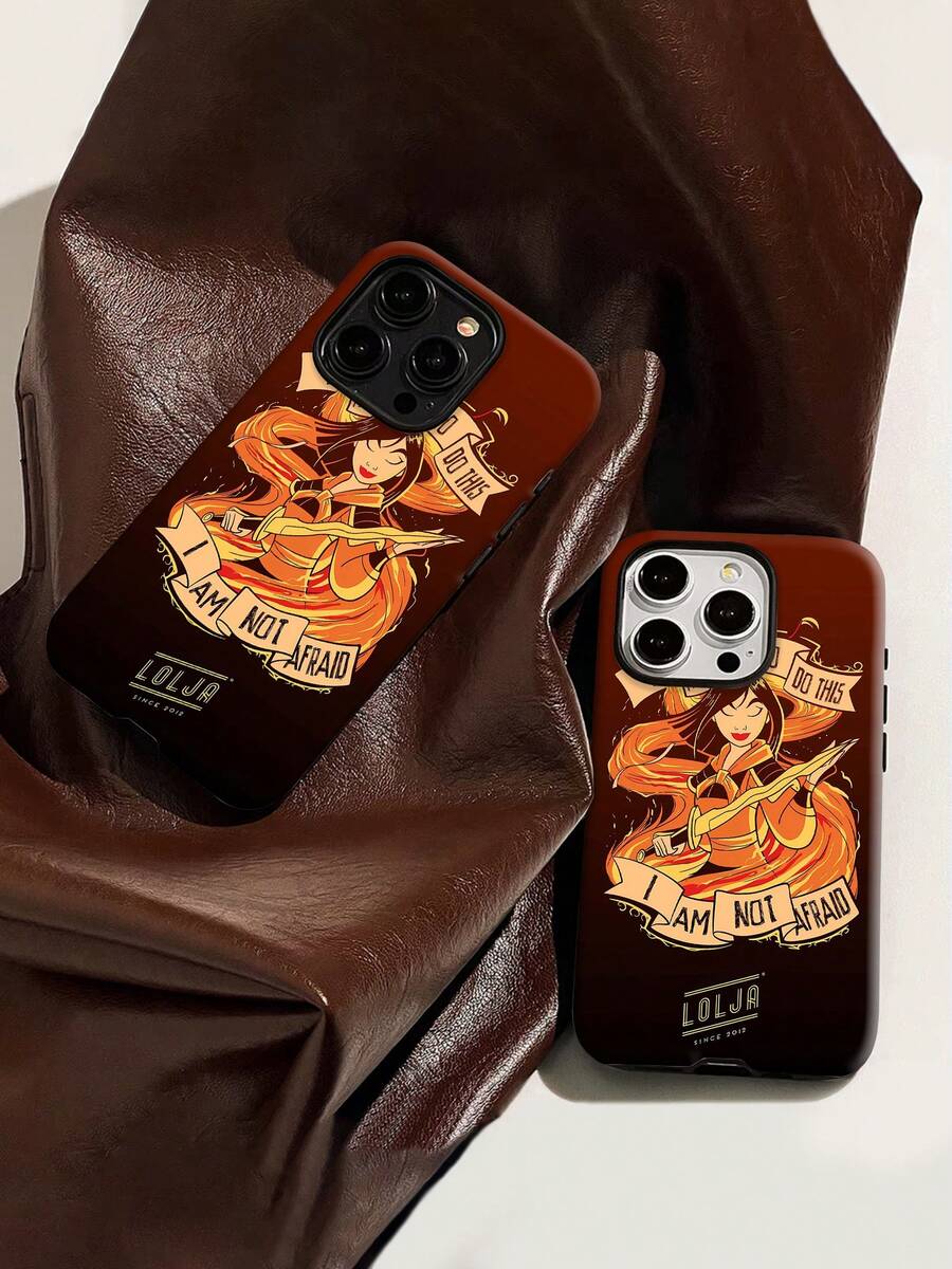 Funda artística Fire Spirit Warrior para Samsung, compatible con 17, 16 Pro Max, 15 Pro Max, 13 y 12. Fabricada en TPU, ofrece protección contra golpes y caídas. Es un regalo increíble para los amantes de la aventura, el empoderamiento y la fantasía, ideal para cumpleaños y ocasiones especiales. - Blanco - Ver 1