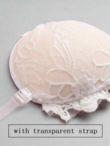 3厘米厚度粘胶聚拢文胸，小胸隐形文胸，适合露背无肩带连衣裙，可重复使用丰胸文胸 - 彩色 - 查看 3