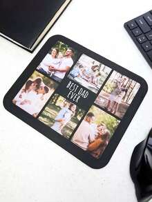 Customized Photo Mouse Pad, Personalized Photo Mouse Pad, Office Desk Accessory, Photo Collage Mouse Pad, Personalized Mouse Pad, Office Supplies, Christmas, Birthday Gift - Multicolor - View 4