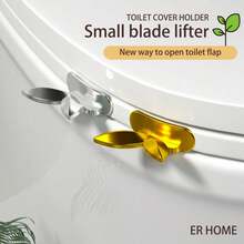 1pc Contactless Toilet Seat Lift Handle - Hygienic Anti-Pollution Grip, Easy To Clean