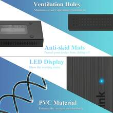 HDMI To USB-C Adapter, Thunderbolt 3 Compatible External Display Converter, Supports 2560x1440 Resolution, Allows Direct Connection Of Audio/Video Capture Cards To Laptops/PCs For Video Conferencing, Streaming, And Home Office Use - Dark Grey - View 6