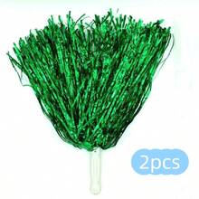 2/4/6/12pcs Cheerleading Handheld Flowers, Cheerleading Pom Poms, Cheerleading Pompoms, Dance & Sports Accessories