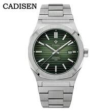 CADISEN Diver Watch Luxury Sapphire MIYOTA 8215 German Designer Men Automatic Mechanical Watches Waterproof Luminous Wristwatch ​   Luxury Automatic Mechanical Watch ​   Retro Automatic Mechanical Watch EGJH - 藍色的 - 查看 7