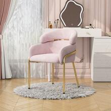 Vanity Stools - Pink + Velvet - View 12