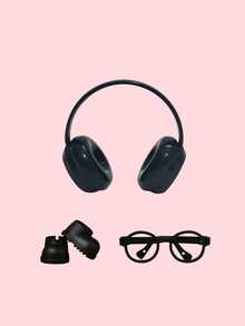 Für Labubu 2. / 3. Generation Modeset 17cm Kunstmodell für LABUBU 17CM Vinyl-Figur mit vollständigem Zubehör - Kopfhörer + Brille + bunte abnehmbare Miniatur-Stiefel Kleidung Wohndekoration, geeignet als Geschenk für Freunde, Familie, Partner, Halloween/Weihnachten, lässige vielseitige Outfit-Accessoires - Verschiedenfarbig - Übersicht 15