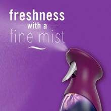4/1 Bottle Febreze Downy Infusions Calm Air Mist - Lavender & Vanilla Bean/Mediterranean Lavender/Mountain/White Pine & Juniper Berry - 8.8oz, Air Freshener, Ambientador Para Casa, Spray, Travel Essential, Travel, Travel Accessories, Bathroom, Air Freshener For House, Cleaning Supplies, Glade, Room Decor, Extracted, Essential Oil Formula, Deodorizing, Long-Lasting Fragrance, Odor Removal, Air Purification, Natural Ingredients, Lavender, Lemon, Jasmine, And Marine Scents. Suitable For Home, Car, Bathroom, And Bedroom Use. Spray Type, Long-Lasting Fragrance - Núi - Xem 7