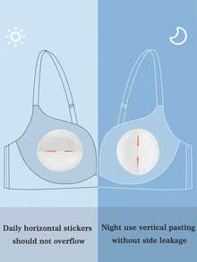 50pcs/Pack Postpartum Nursing Pads, Ultra-Thin & Breathable, Suitable For Breastfeeding Mothers