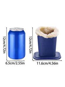 1 Stück Brillenhalter-Ständer, Samt-gefütterter PU-Leder Brillenhalter-Etui, modisches Lychee-gemusterter Brillenhalter, minimalistischer Ständer, extra dicke Stifthalterung, Brillenetui, Samt-Brillenetui