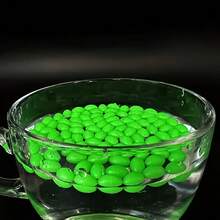 400/900 piezas Kit de cuentas luminosas para pesca - Flotadores esféricos de acrílico luminoso para pesca nocturna, ideal para cebos blandos y montajes de aparejos - Verde - Ver 5