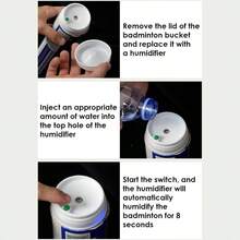 Badminton Steamer - Portable Badminton Humidifier Type - C Portable Badmintons Humidifier Sports Supplies Fitness Youth Teens Athletes Husband Daughter Family Friends, Sports Gadgets - atributo único - Ver 5