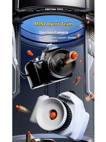 New Soft Bullet Camera Toy Gun, Spy Soft Bullet Camera, Gift Toy - Birthday Gift - Perfect Gift - Gift - Toy - Easter Gift - April Fool's Day Gift - Halloween Gift - Christmas Gift - Multicolor - View 7