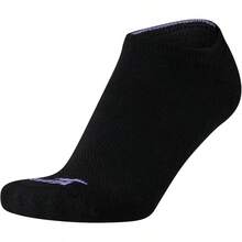 Women's No Show Socks - 20 Pack Soft Cushioned Athletic Low Cut Ankle Socks Women - Breathable Women's No Show Socks - negro (logotipo negro) + 9-12 - Ver 5