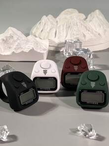 508mAh High Capacity Battery, 100W Painted LED Night Light With Digital Display, Electronic Device - Multicolor - View 3