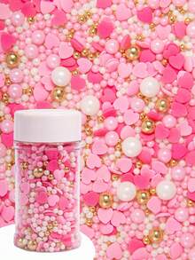 Edible Valentine's Day Cake Decorations, Suitable For Decorating Baked Goods, Cupcakes, Ice Cream, Candies And Cookies - Pink, Ideal For Valentine's Day, Princess-Themed Wedding Parties And Weddings. - Multicolor - View 16