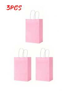 1/5/10pcs Custom Gift Bags With Handles, Reusable Paper Bags, Small/Medium Size, Commercial Use, Retail Product Bags, Birthday Party Gift Bags, Wedding Gift Bags, Party Favor Bags, Minimalist & Stylish, Customizable, Personalized, Anniversary Exclusive - Multicolor - View 13